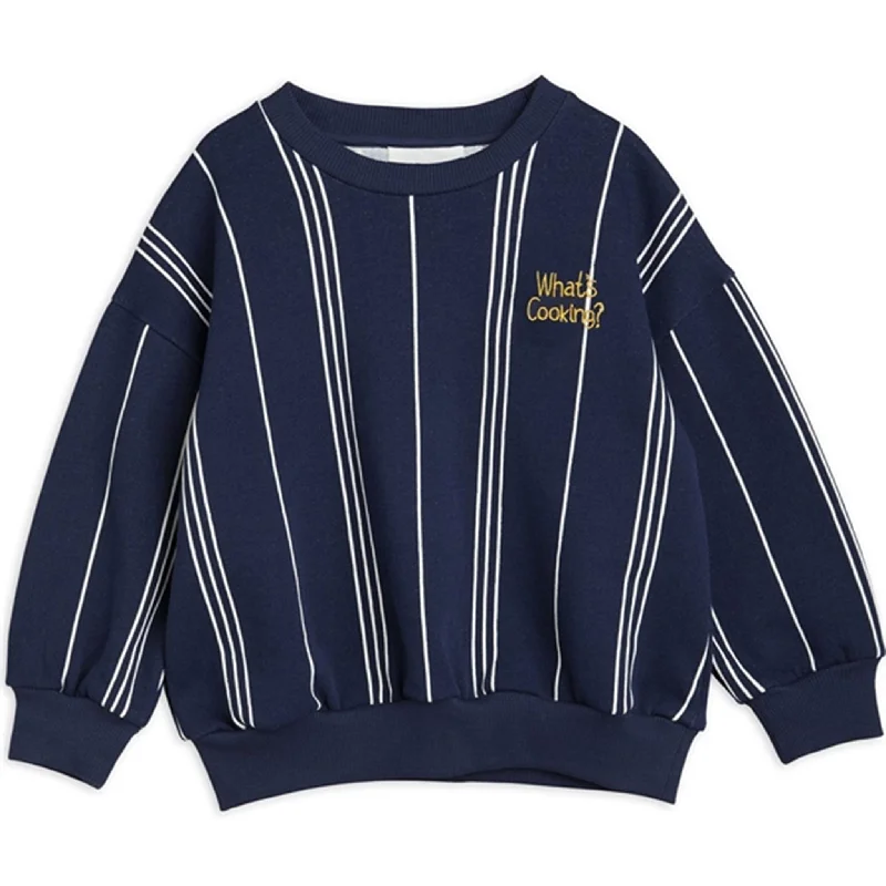 Mini Rodini What´s Cooking Emb Sweatshirt Navy