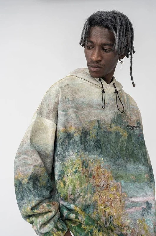 HARSH and CRUEL Painted Autumn Hoodie