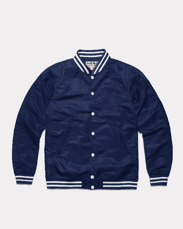 Essential Navy Varsity Jacket