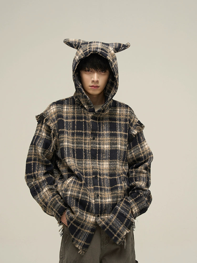 HJK Exclusive Hooded Devil Flannel