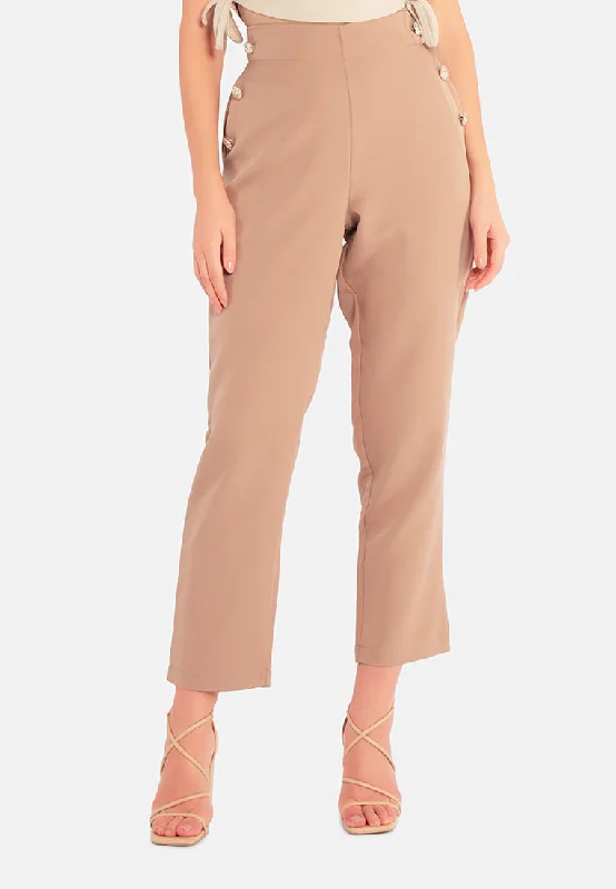 Semi Casual Straight Pants