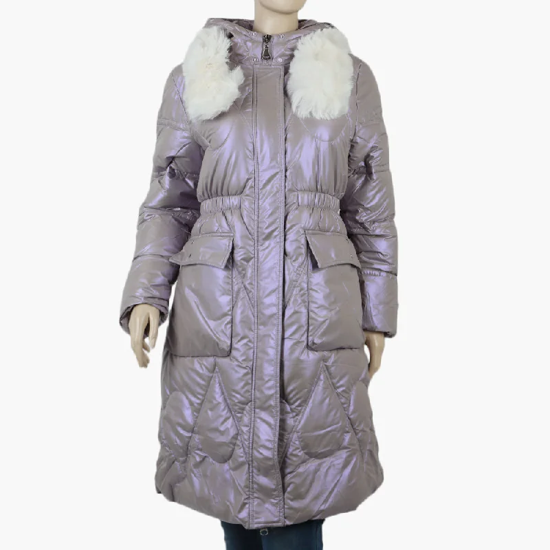 Women's Long Jacket - Purple