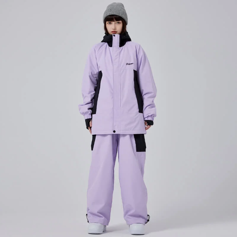 Women's Dook Snow Slope-Ready Baggy Freeride Snowboard Snowsuit