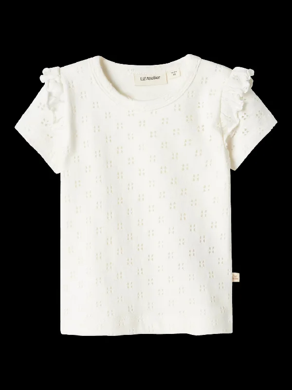 Lil'Atelier Coconut Milk Himaja T-Shirt