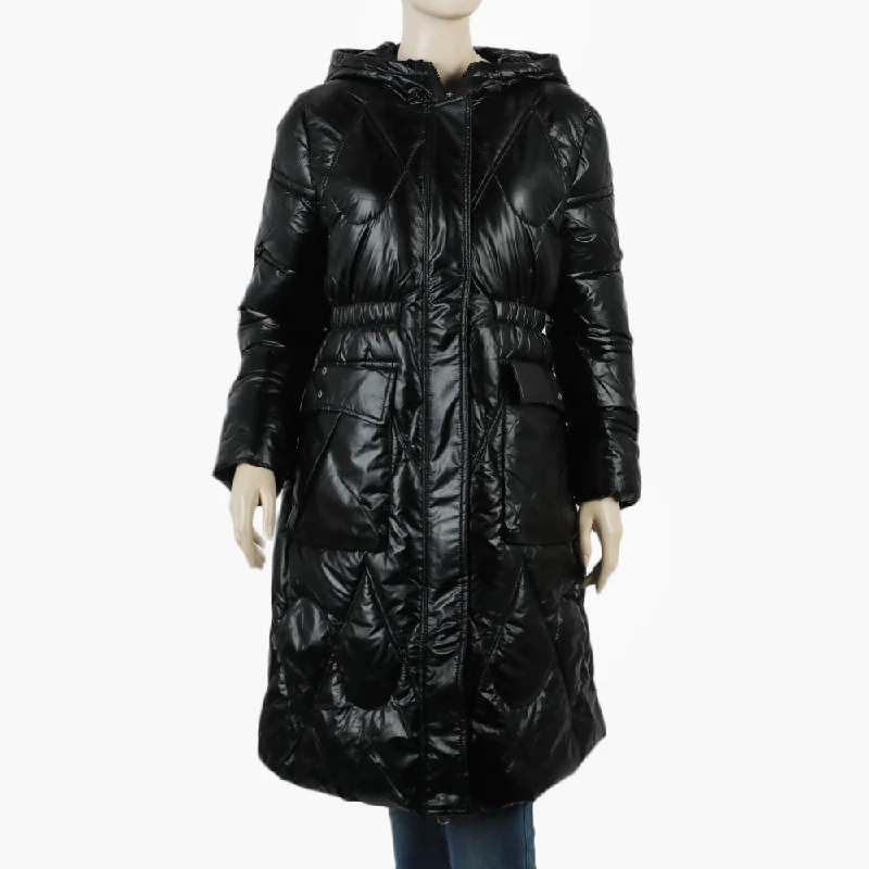 Women's Long Jacket - Black