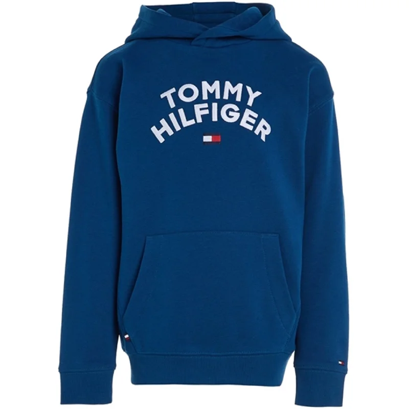 Tommy Hilfiger Flag Hoodie Deep Indigo