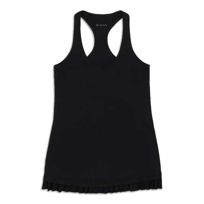 Cool Racerback Tank Top Ruffle - Resale