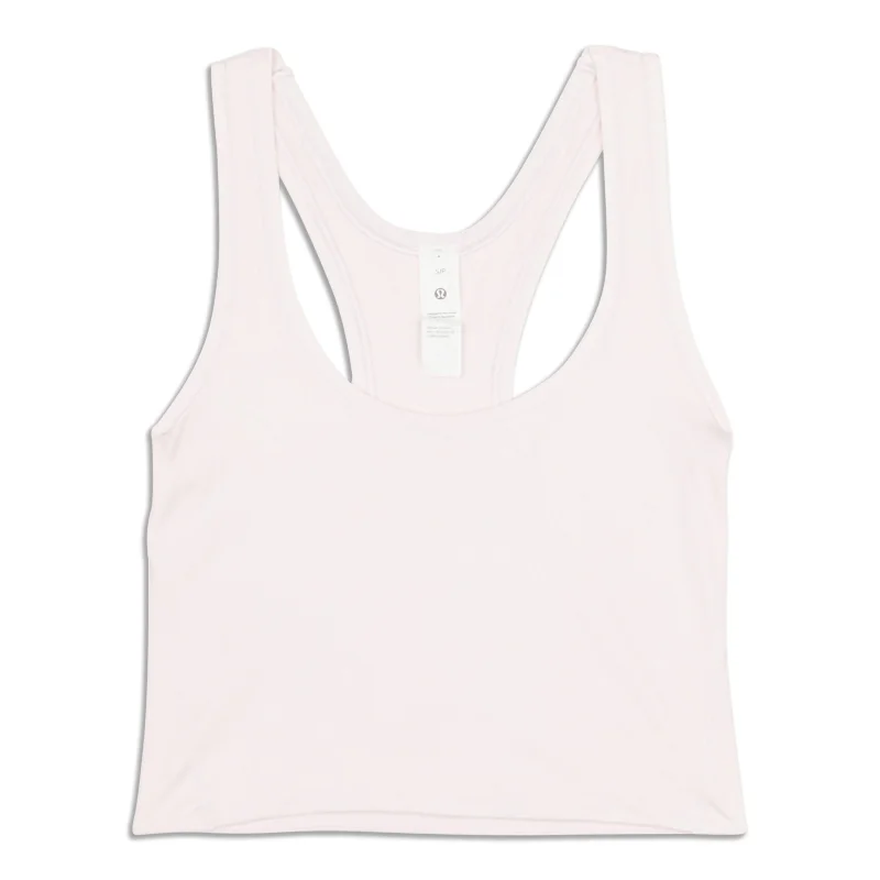 Nulu Scoop-Neck Cropped Tank Top - Resale