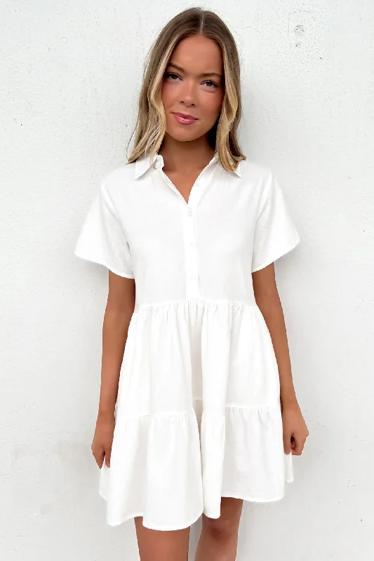 Koda Mini Dress White