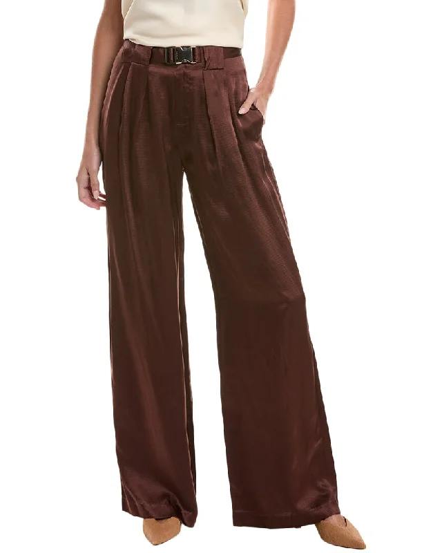 Nicholas Iman Silk-Blend Pant